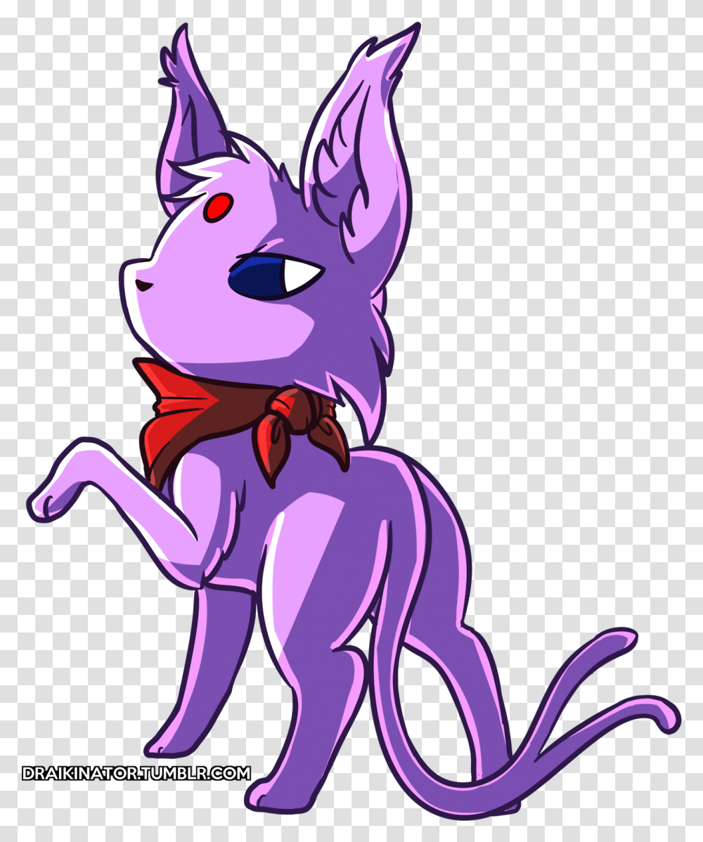 Remember How The Espeon From Twitch Plays Pokemon Season Cartoon, Animal, Mammal, Purple Transparent Png