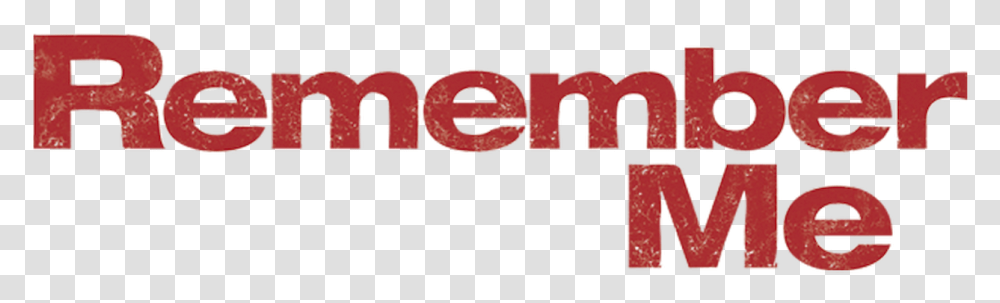 Remember Me Movie Logo, Number, Word Transparent Png