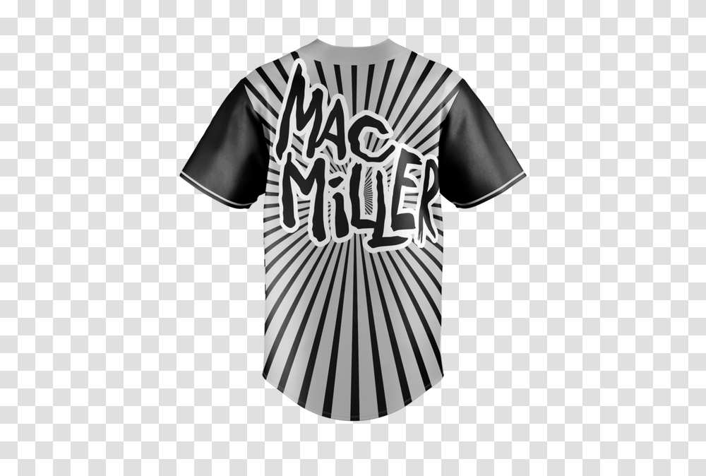Remembering Mac Miller Baseball Jersey Short Sleeve, Clothing, Apparel, Shirt, T-Shirt Transparent Png