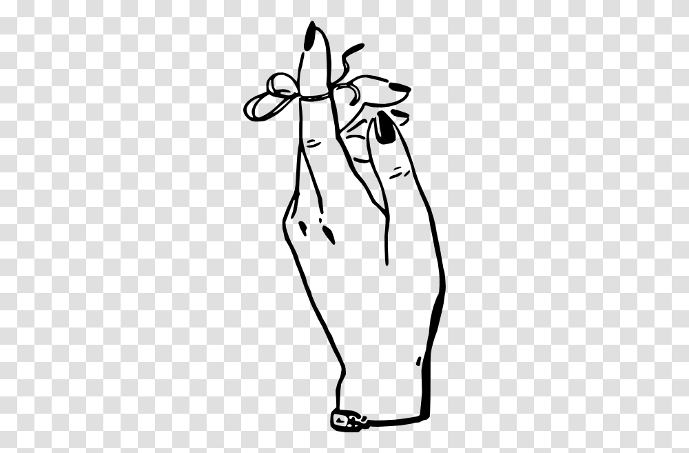 Reminder Clip Art, Hand, Bow, Stencil Transparent Png