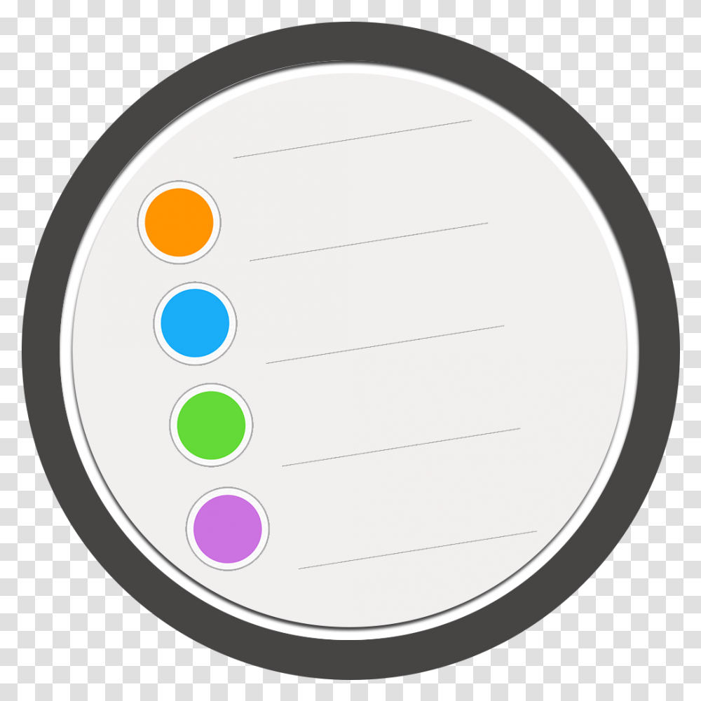 Reminder Icon Circle, Disk, Text, Paint Container, Palette Transparent Png
