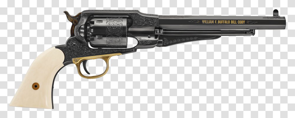 Remington Buffalo Bill, Gun, Weapon, Weaponry, Handgun Transparent Png