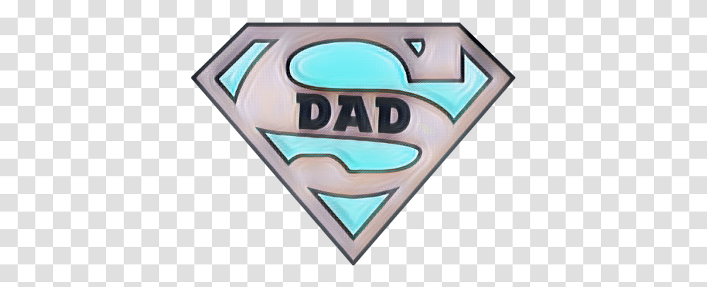 Remixed Happyfathersday Sad Superman S Diamond Ballyvaughan, Symbol, Jacuzzi, Tub, Hot Tub Transparent Png