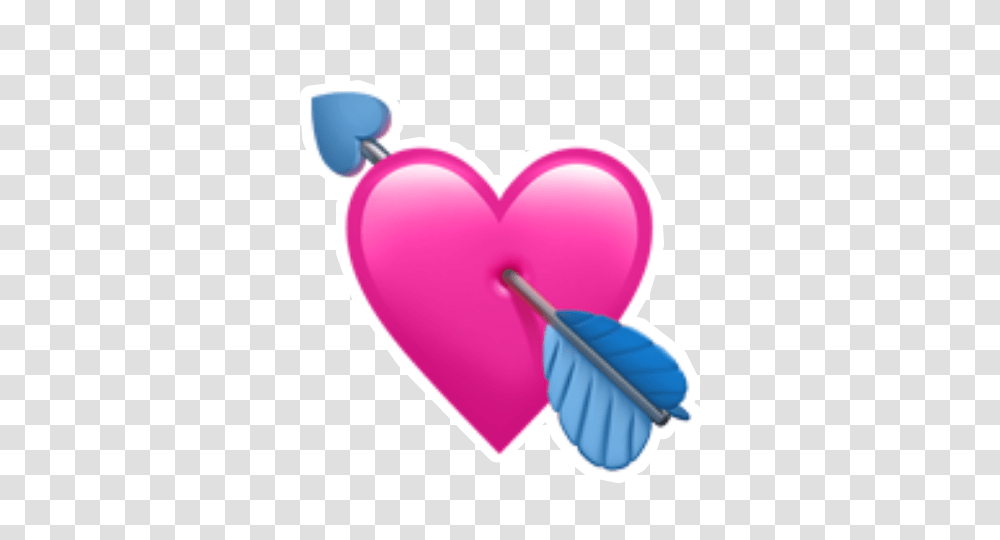 Remixed Heart Emoji Pink Love Blue, Balloon, Sweets, Food, Confectionery Transparent Png