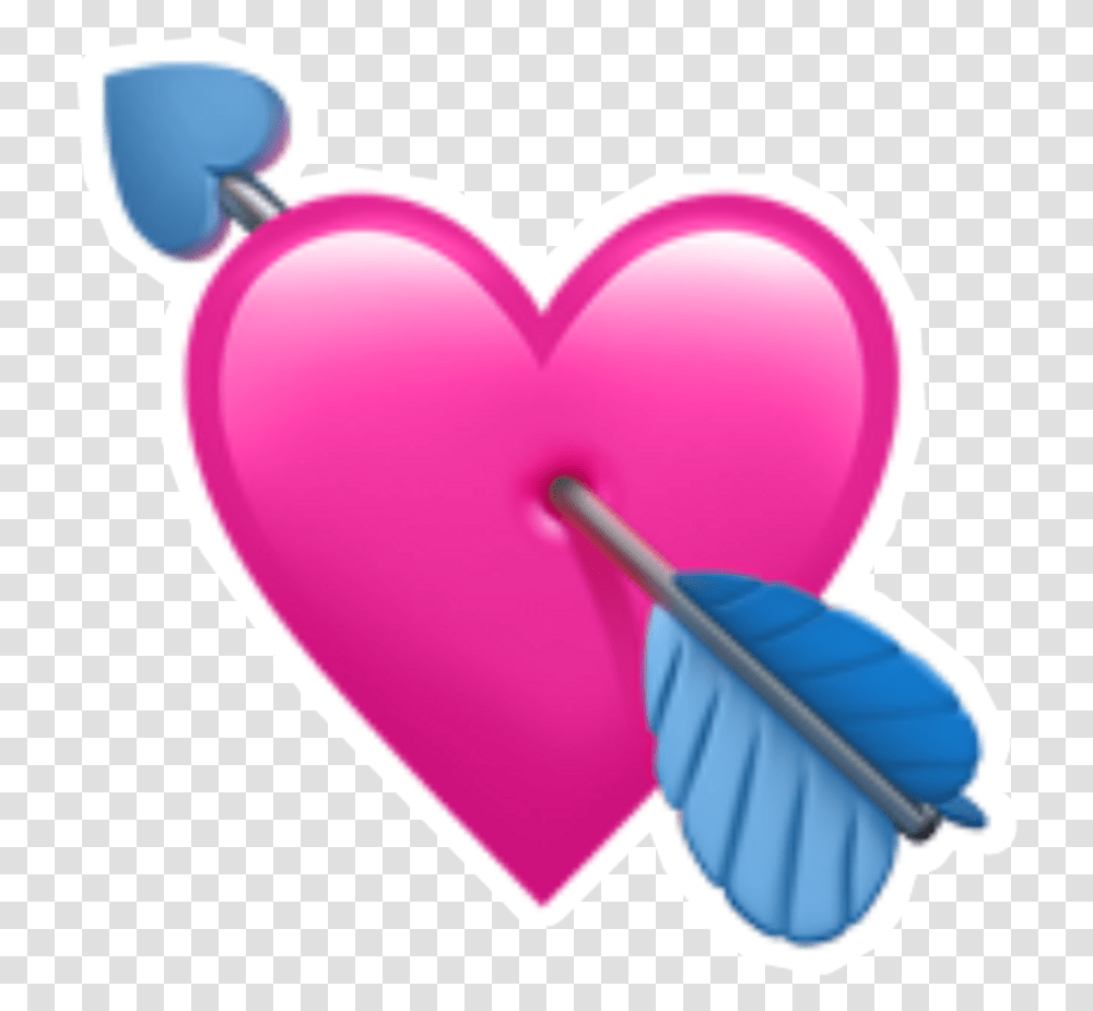 Remixed Heart Emoji Pink Love Blue Pink Heart Emoji, Balloon, Cushion, Pillow, Sweets Transparent Png