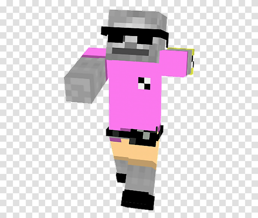 Remixit Ciao Minecraft Skin Gamer Game Videogame Minecr Minecraft, Cross, Symbol, Robot, Clothing Transparent Png
