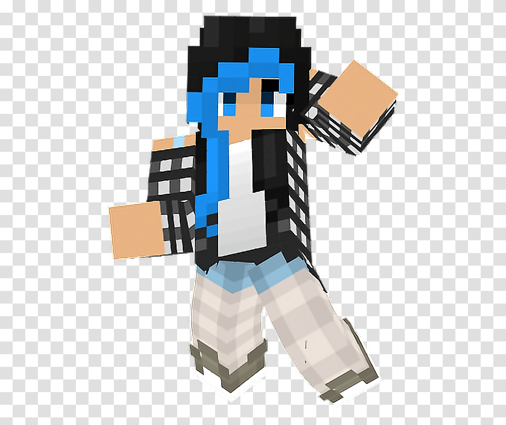 Remixit Ciao Minecraft Skin Gamer Game Videogame Water Girl Minecraft Skin, Cross, Costume Transparent Png