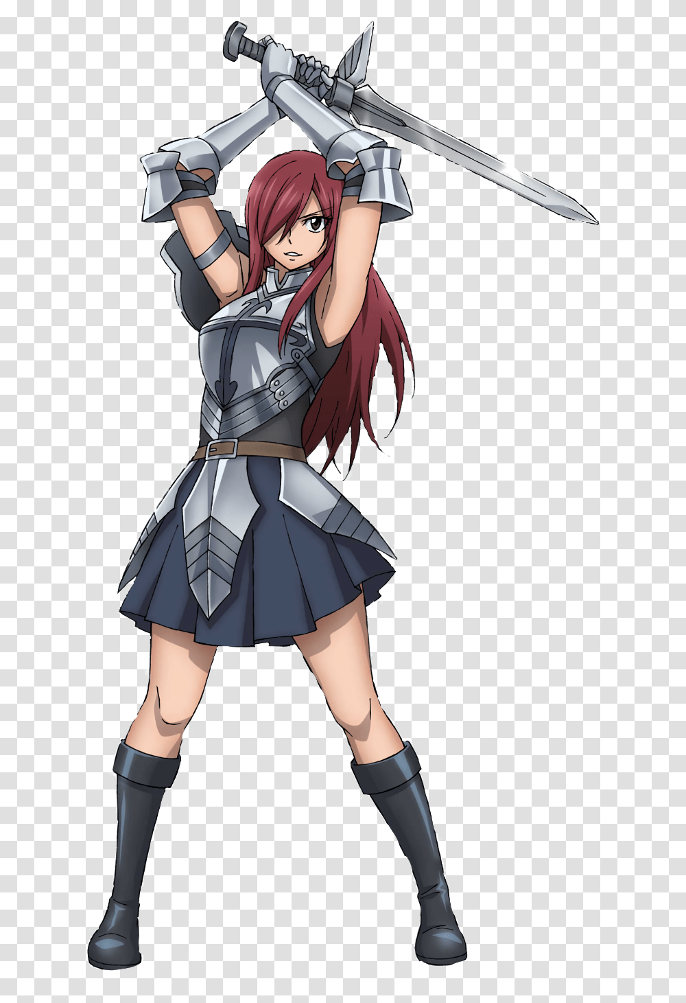 Remixit Erza Erza Scarlet Erza Scarlet Scarlet Erza Scarlet, Person, Human, Manga, Comics Transparent Png