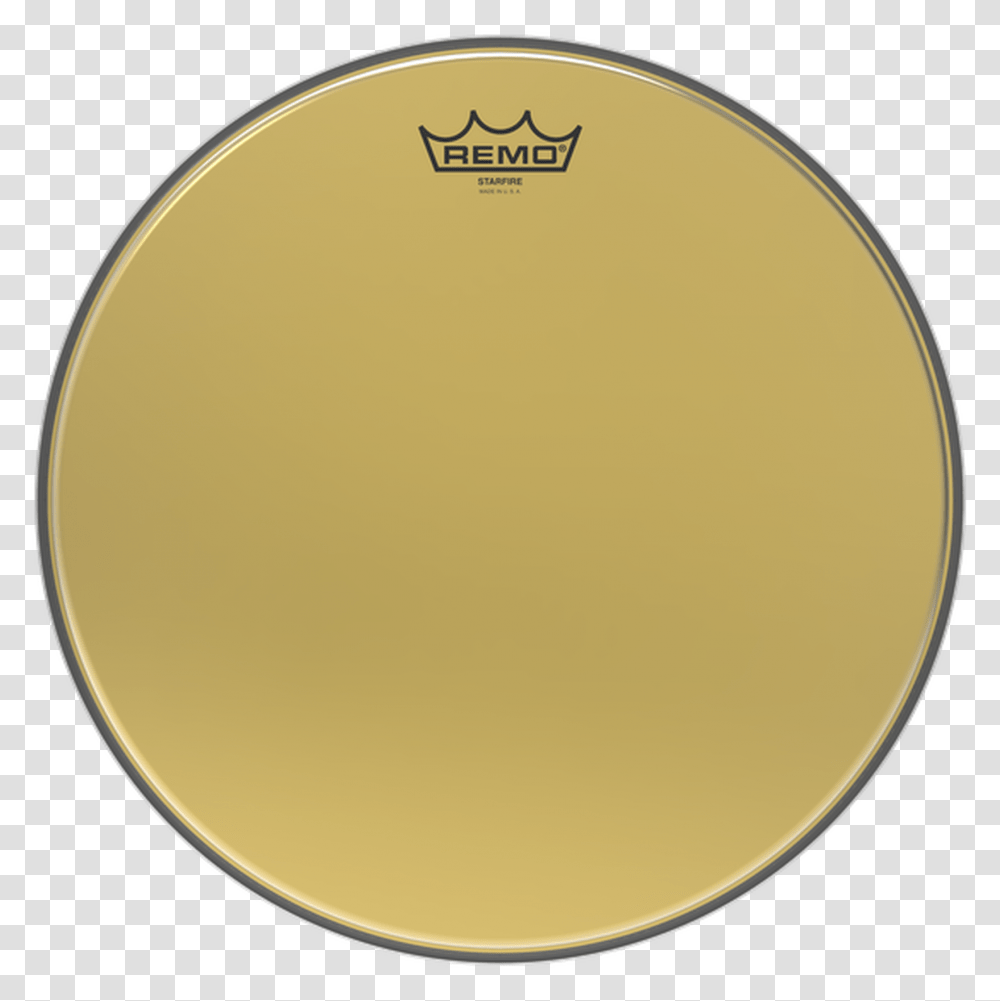 Remo Starfire Gold 10 Drum Head Remo Gold Crown Bebop, Percussion, Musical Instrument, Disk Transparent Png