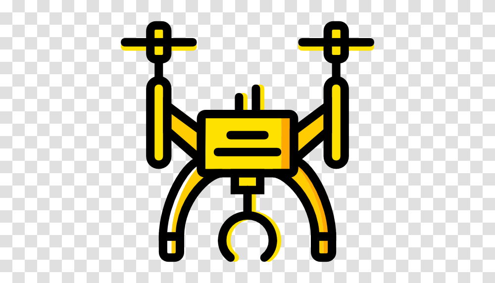 Remote Control Drone Camera Transportation Transport Fly Icon, Label, Lawn Mower, Tool Transparent Png