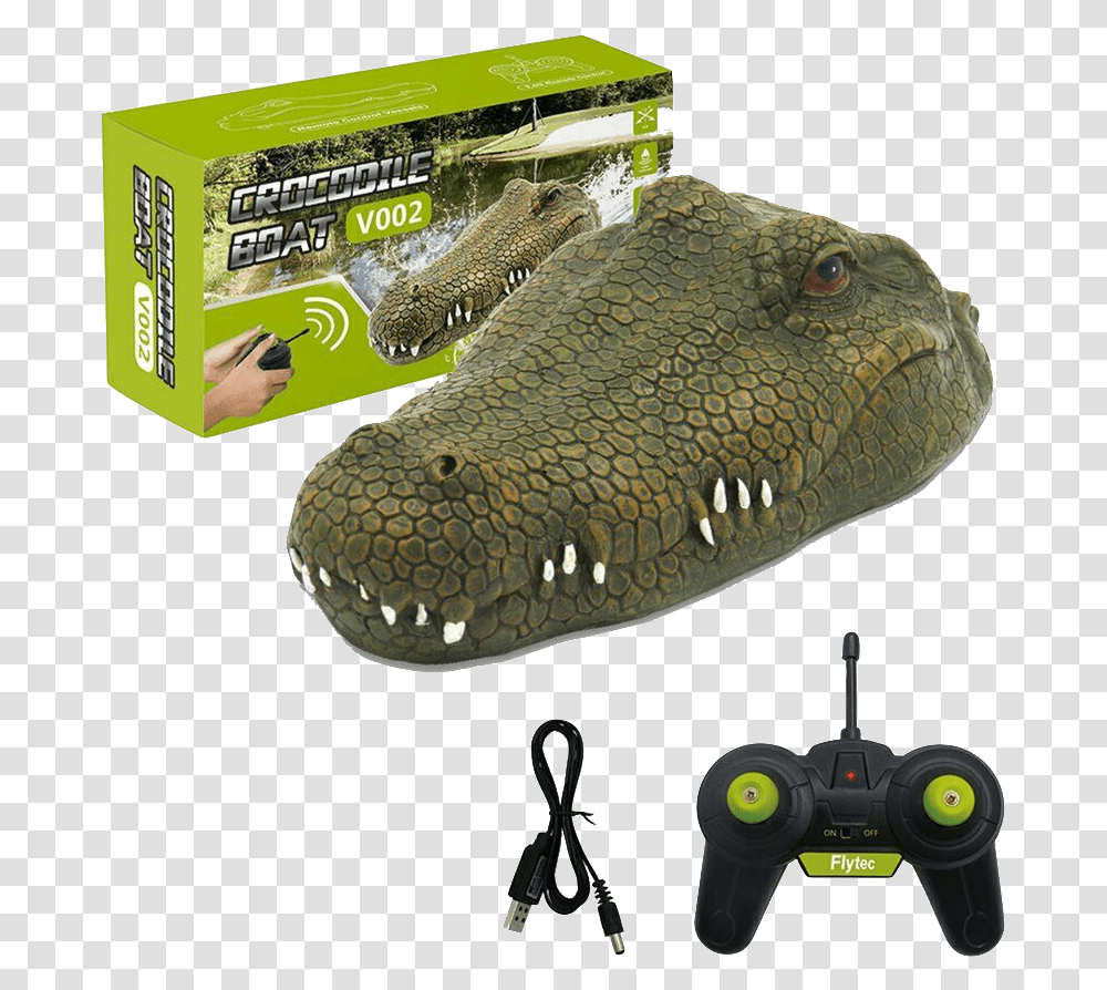 Remote Control Electric Alligator Or Crocodile Head Boat Flytech Corcodeil Boat Hd, Animal, Reptile, Dinosaur, Fish Transparent Png