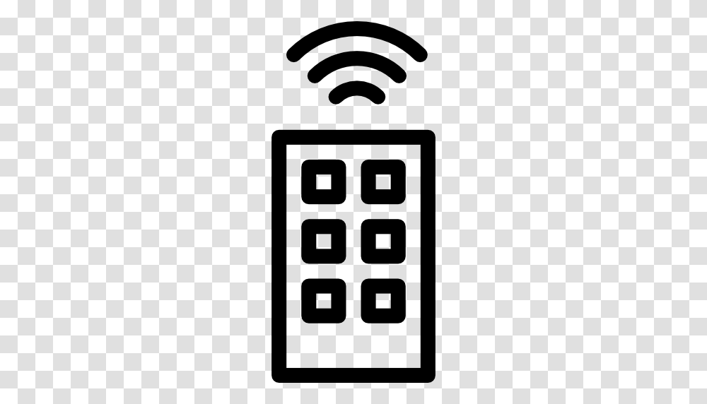 Remote Control Icon, Stencil, Electronics, Electrical Device Transparent Png