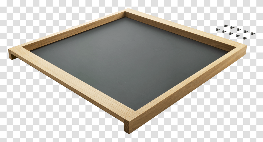 Removable Shelf With Oak Wood Frame 1 Plywood, Tabletop, Furniture Transparent Png