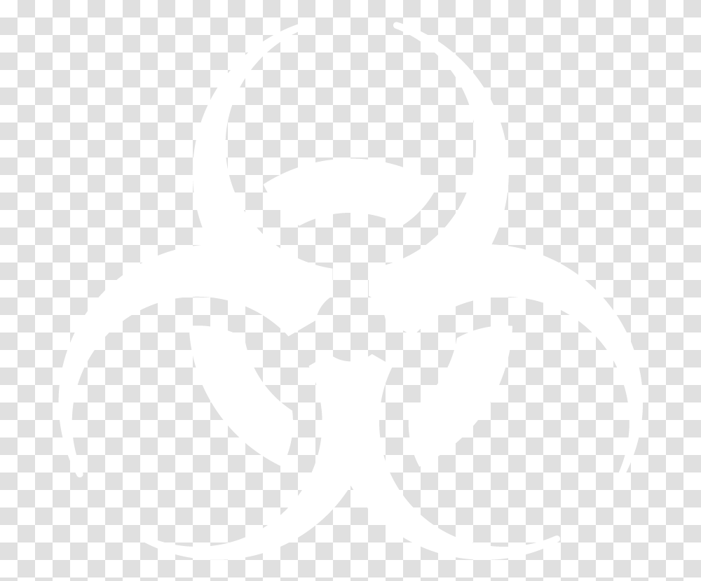 Rems Ta Center Website Biohazard Symbol Black Background, Stencil, Logo, Trademark, Shears Transparent Png