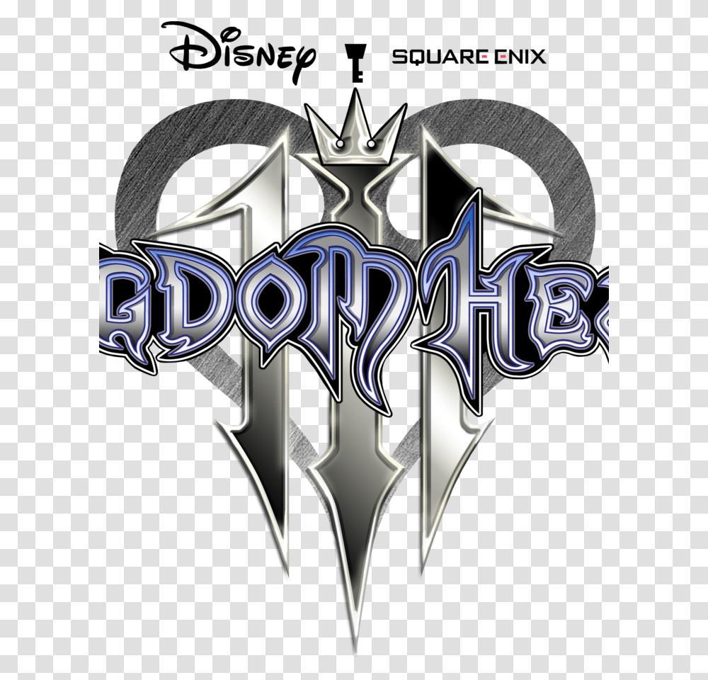 Remy Khiii Kingdom Hearts 3 Logo, Weapon, Weaponry, Trident, Emblem Transparent Png