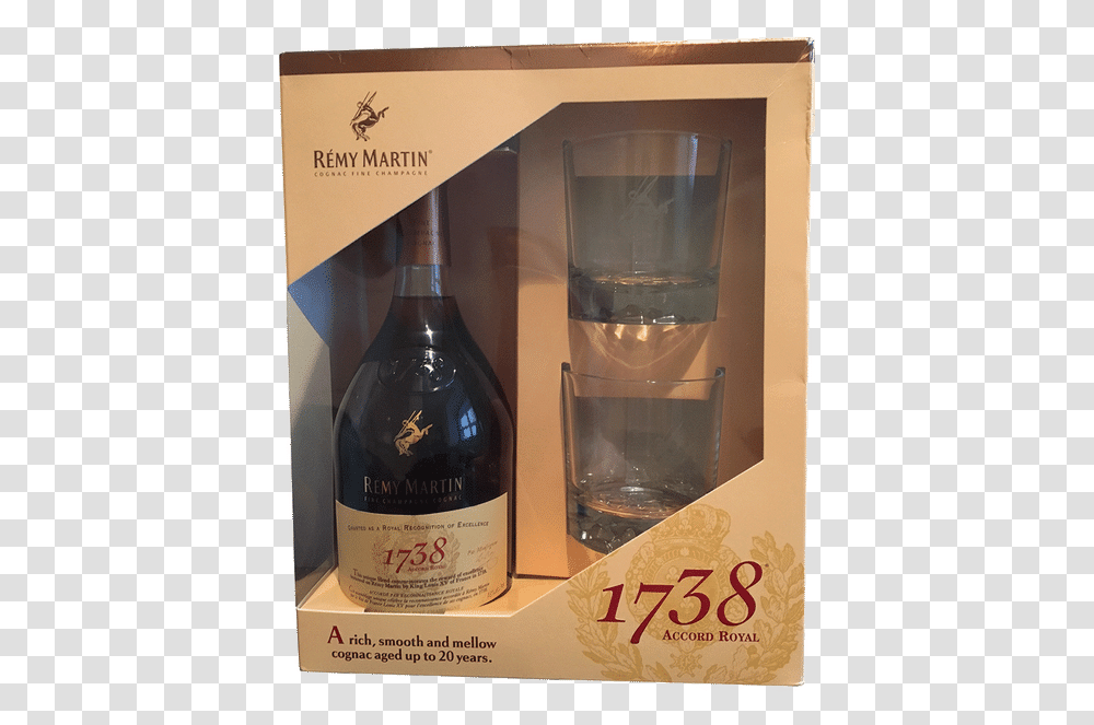 Remy Martin 1738 Gift Remy Martin 1738 Gift Set, Bottle, Alcohol, Beverage, Drink Transparent Png