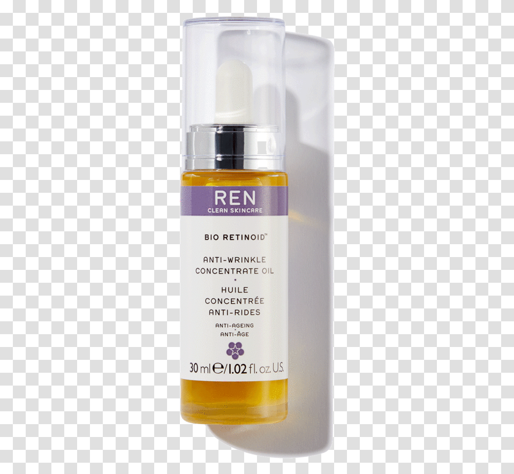 Ren Bio Retinoid Anti Wrinkle Concentrate Oil, Aluminium, Can, Label Transparent Png