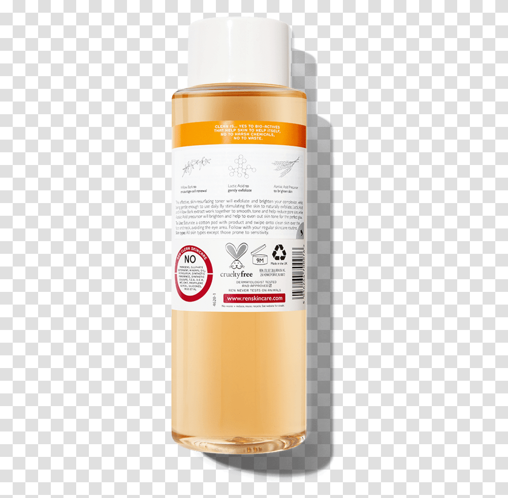 Ren Ready Steady Glow Supersize, Label, Beer, Alcohol Transparent Png