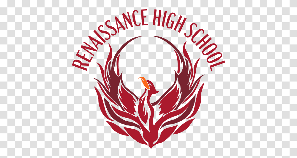 Renaissance High School Logo Illustration, Emblem, Trademark Transparent Png