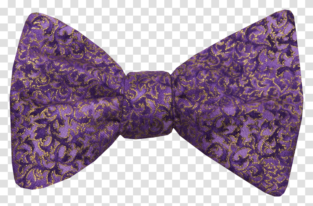 Renaissance Purple Adult Bow Tie Transparent Png