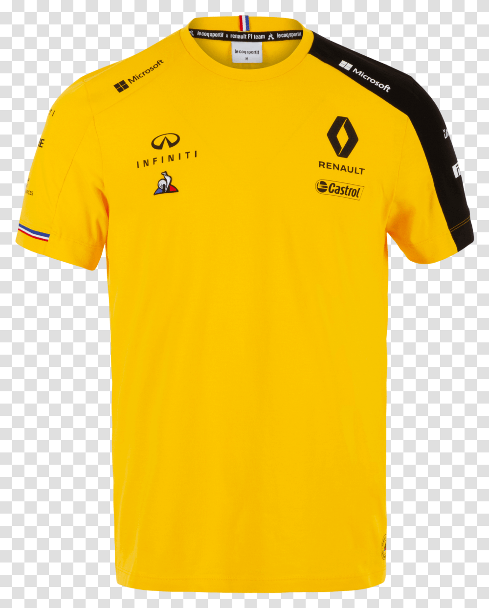 Renault F1 T Shirt, Apparel, Jersey, T-Shirt Transparent Png