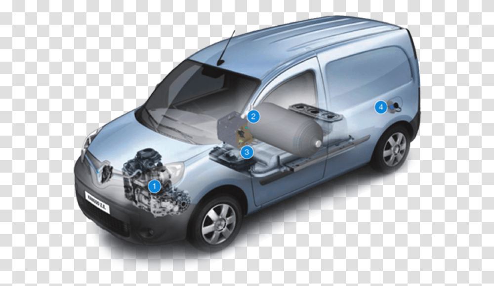 Renault Kangoo Ze Battery, Car, Vehicle, Transportation, Tire Transparent Png