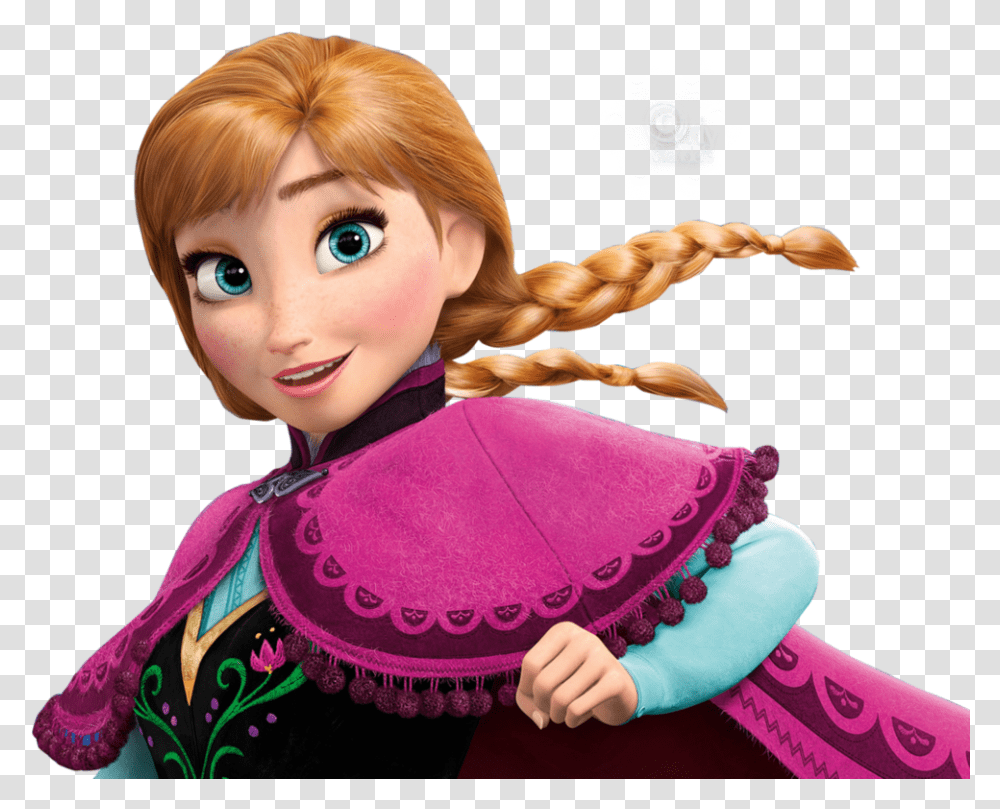 Render Anna By Onlyrenders D70w2co Anna Elsa Elsa Frozen, Doll, Toy, Person, Human Transparent Png