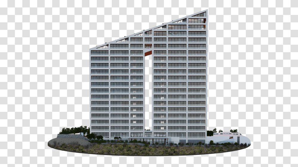 Render City View Concept Living Queretaro, Office Building, Urban, High Rise, Condo Transparent Png