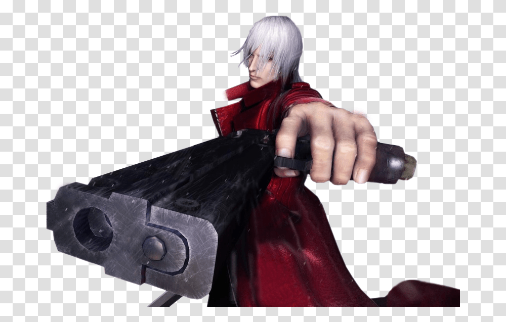 Render Dante Devil May Cry 4 Dante Early, Person, Human, Costume, Finger Transparent Png
