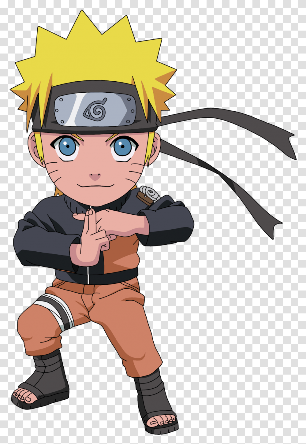 Render Naruto Naruto Chibi, Person, Face, Ninja Transparent Png