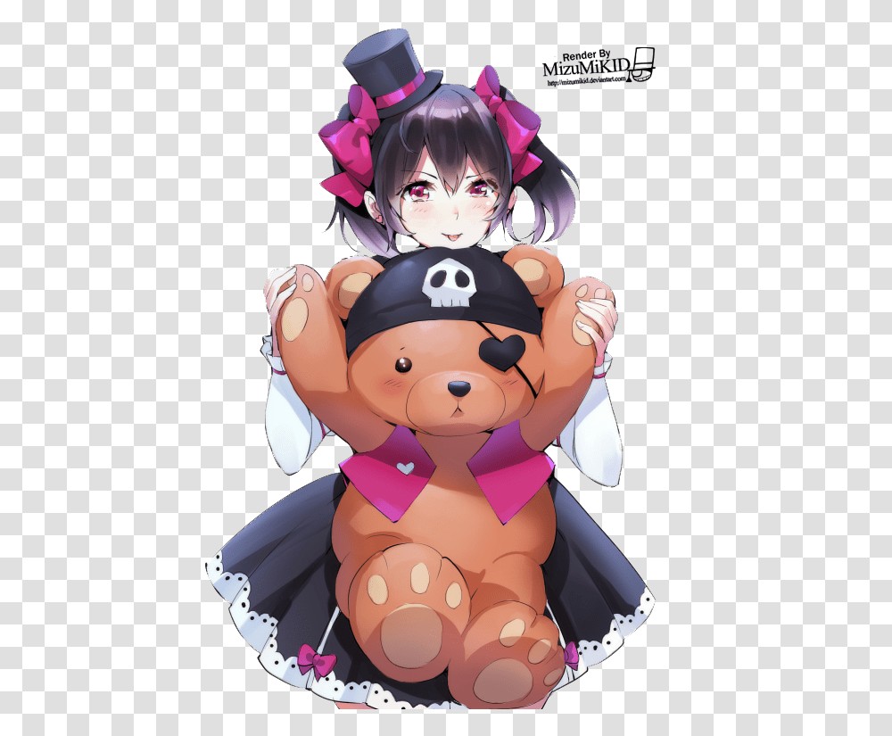 Render Nico Yazawa Cartoon, Comics, Book, Manga, Person Transparent Png