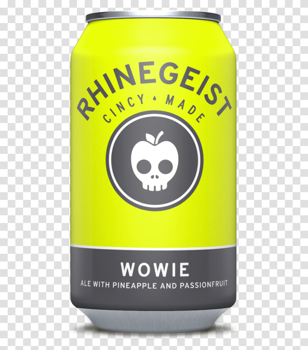 Render Of Rhinegeist Wowie Can Caffeinated Drink, Label, Beverage, Bottle Transparent Png