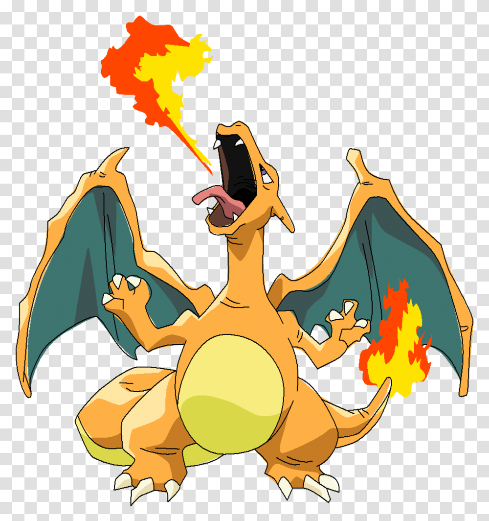 Render Pokemon Dracaufeu Pokemon Clipart, Dragon Transparent Png