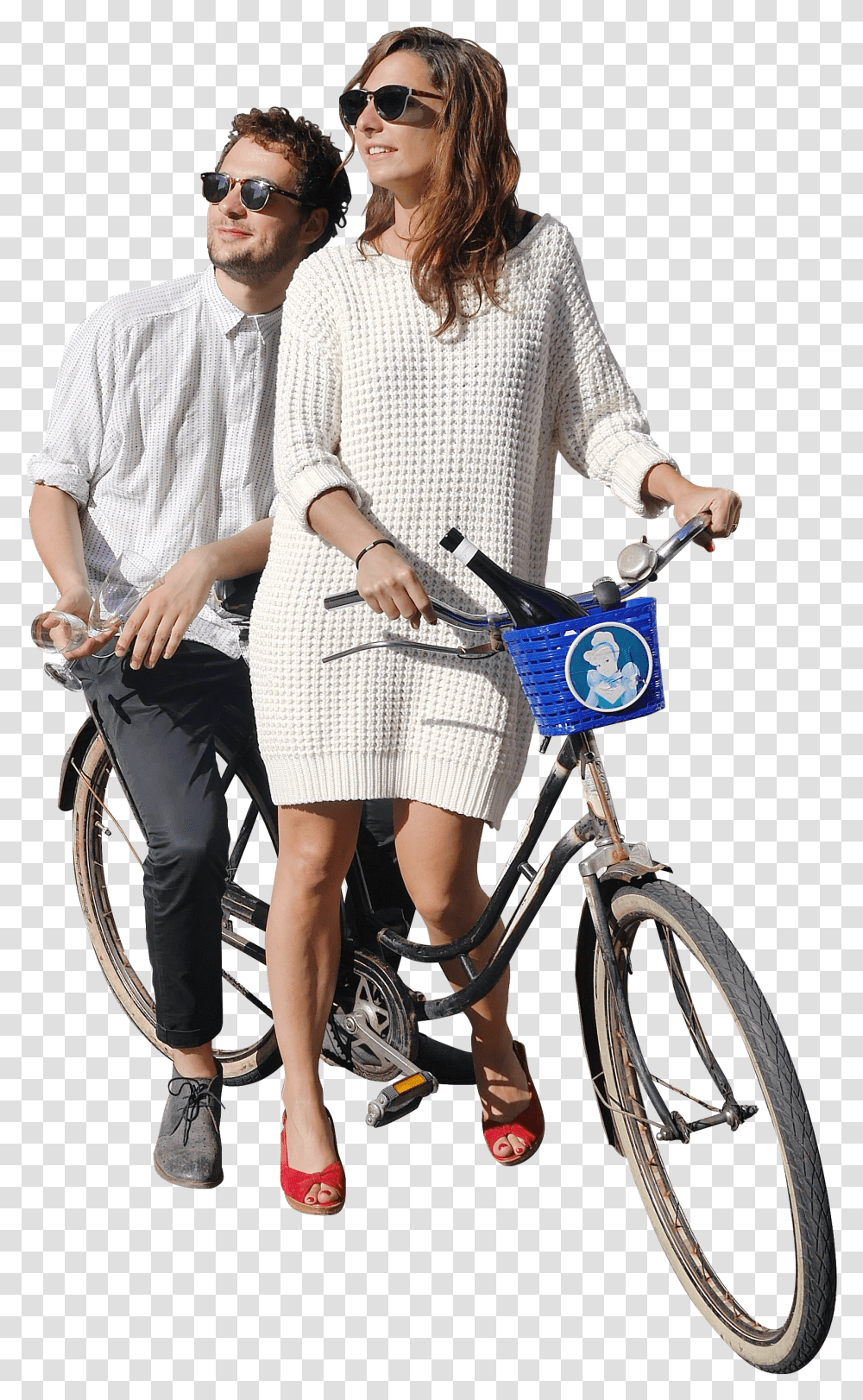 Rendering Architecture Path People In Bicycle Transparent Png