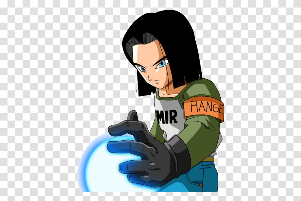 Renders Backgrounds Logos Android 17 Super Androide 17 Dragon Ball Super, Art, Graphics, Hand Transparent Png