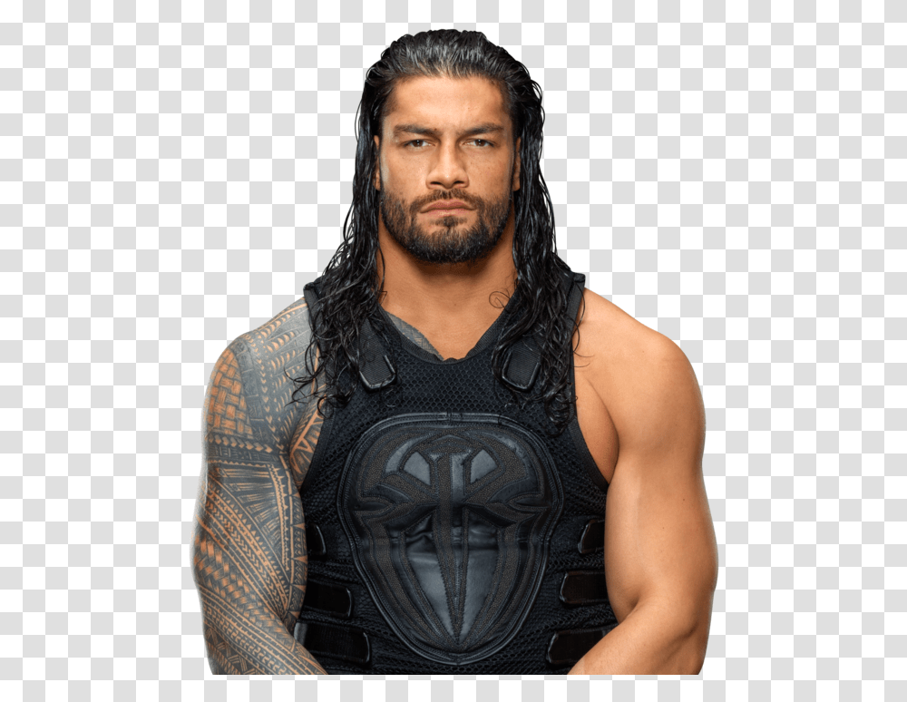 Renders Backgrounds Logos Roman Reigns Wwe, Person, Human, Apparel Transparent Png