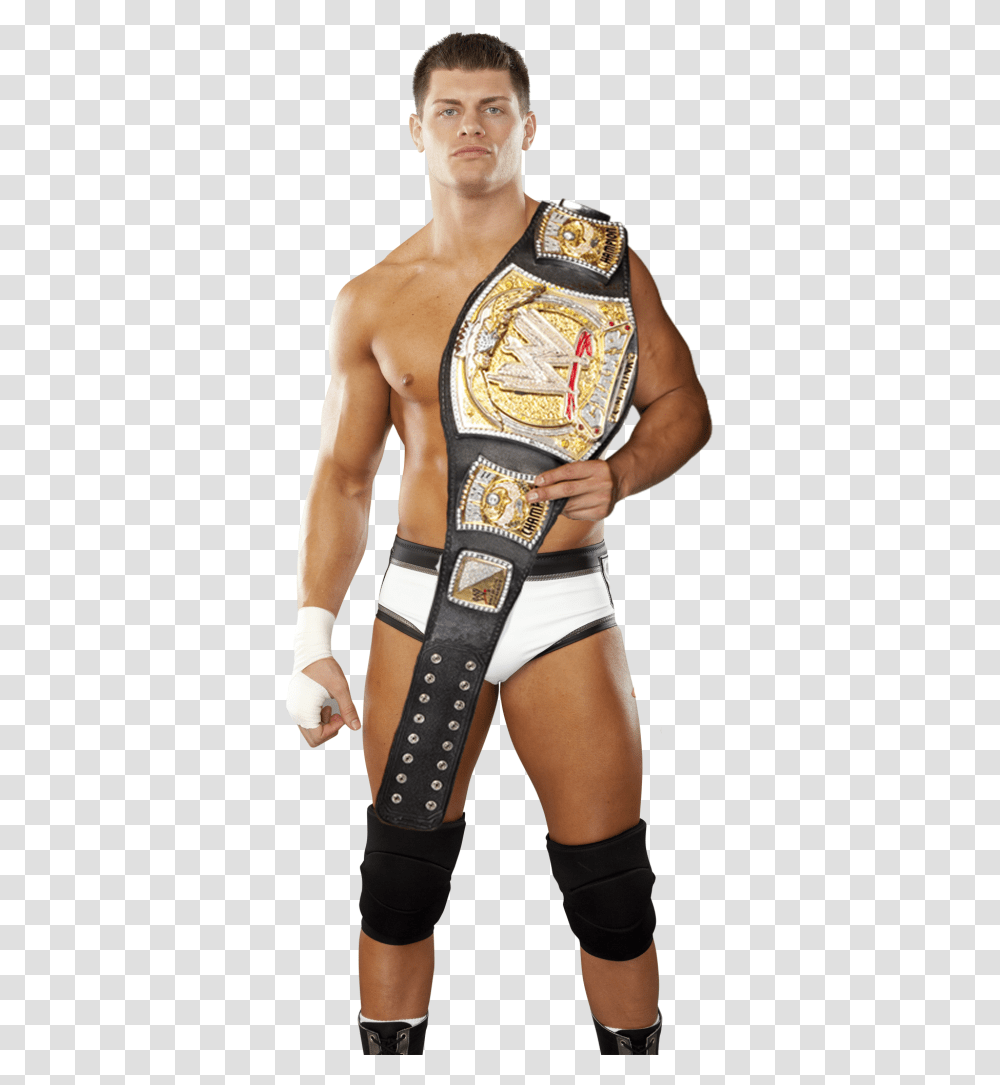 Renders Cody Rhodes Universal Champion, Person, Human, Costume, Gold Transparent Png