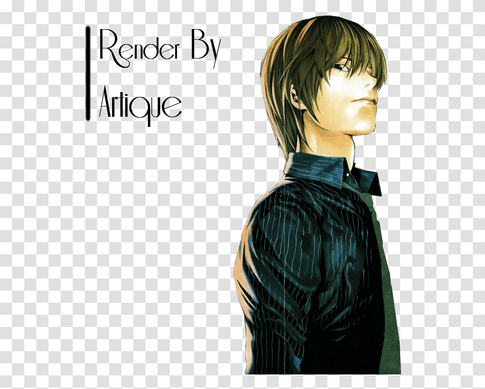 Renders De Death Note Yagami Light 21 Hd Light Yagami Death Note Renders, Sleeve, Clothing, Apparel, Long Sleeve Transparent Png