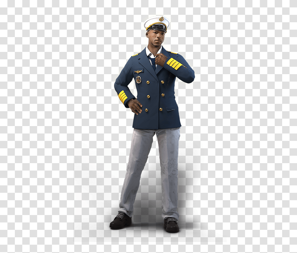 Renders De Free Fire Download Ford Do Free Fire, Military Uniform, Person, Officer, Costume Transparent Png