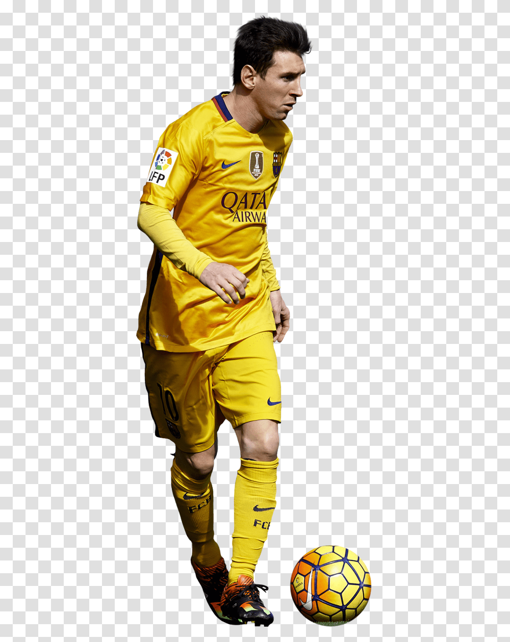 Renders Lionel Messi, Person, Shorts, Soccer Ball Transparent Png