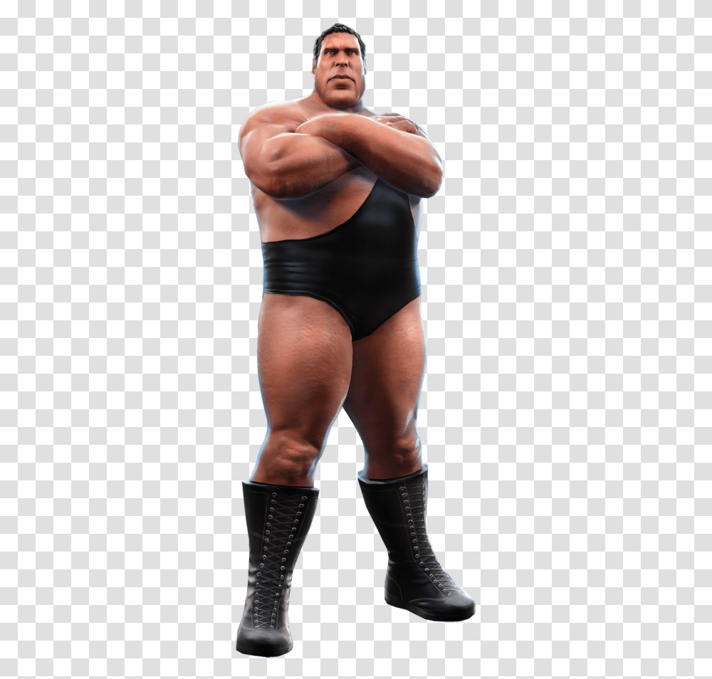 Renders & Superstar Models Wwe All Stars Images Andre The Giant, Person, Human, Clothing, Apparel Transparent Png