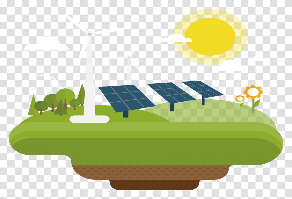 Renewable Energy Icon Clipart Solar Panel, Engine, Motor, Machine, Turbine Transparent Png