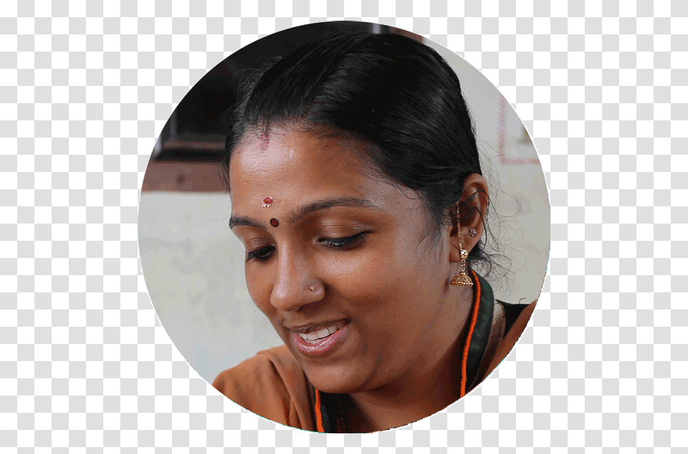 Renju Haridas Girl, Face, Person, Human, Smile Transparent Png