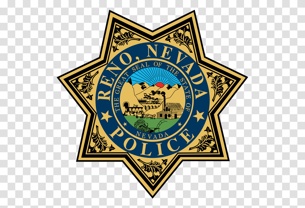 Reno Police Department Jobs, Logo, Trademark, Badge Transparent Png
