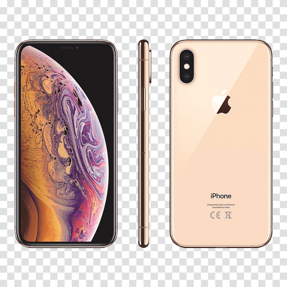 Rent Apple Iphone Xs Max 64gb From U20ac3990 Per Month Iphone Xs Gold, Mobile Phone, Electronics, Cell Phone,  Transparent Png