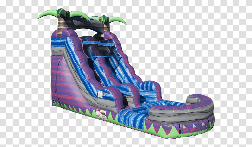 Rent The Purple Crush Water Slide Ez Inflatables 15 Ft Purple Crush Water Slide, Toy, Seesaw Transparent Png