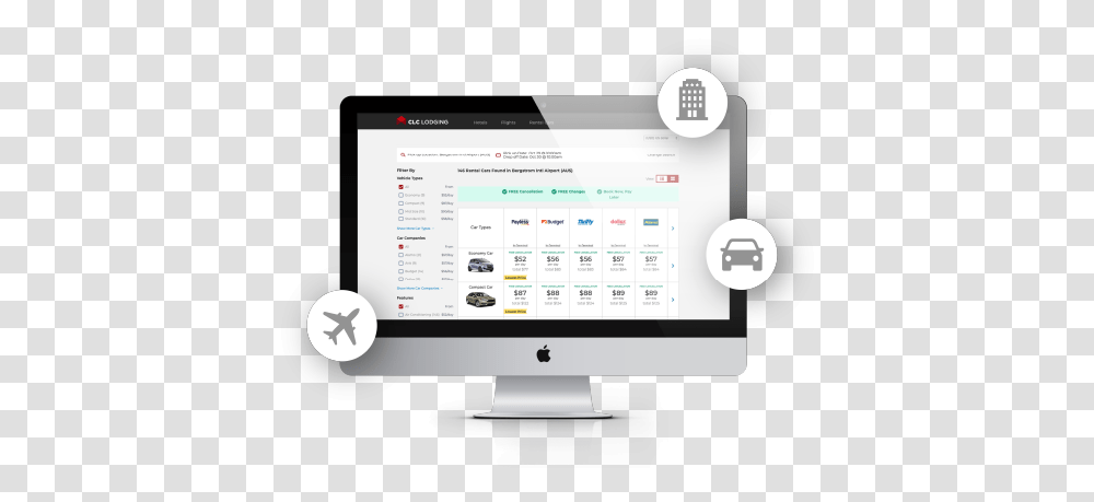 Rental Reservations Technology Applications, Computer, Electronics, Monitor, Screen Transparent Png