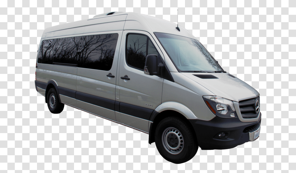 Rental Vans Mercedes Benz Sprinter Silver, Minibus, Vehicle, Transportation, Car Transparent Png