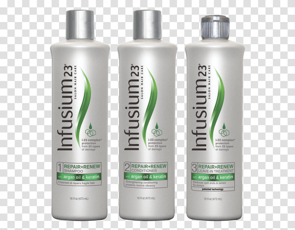 Repair And Renew Shampoo Conditioner Leave In Best Infusium 23 Shampoo, Bottle, Shaker Transparent Png