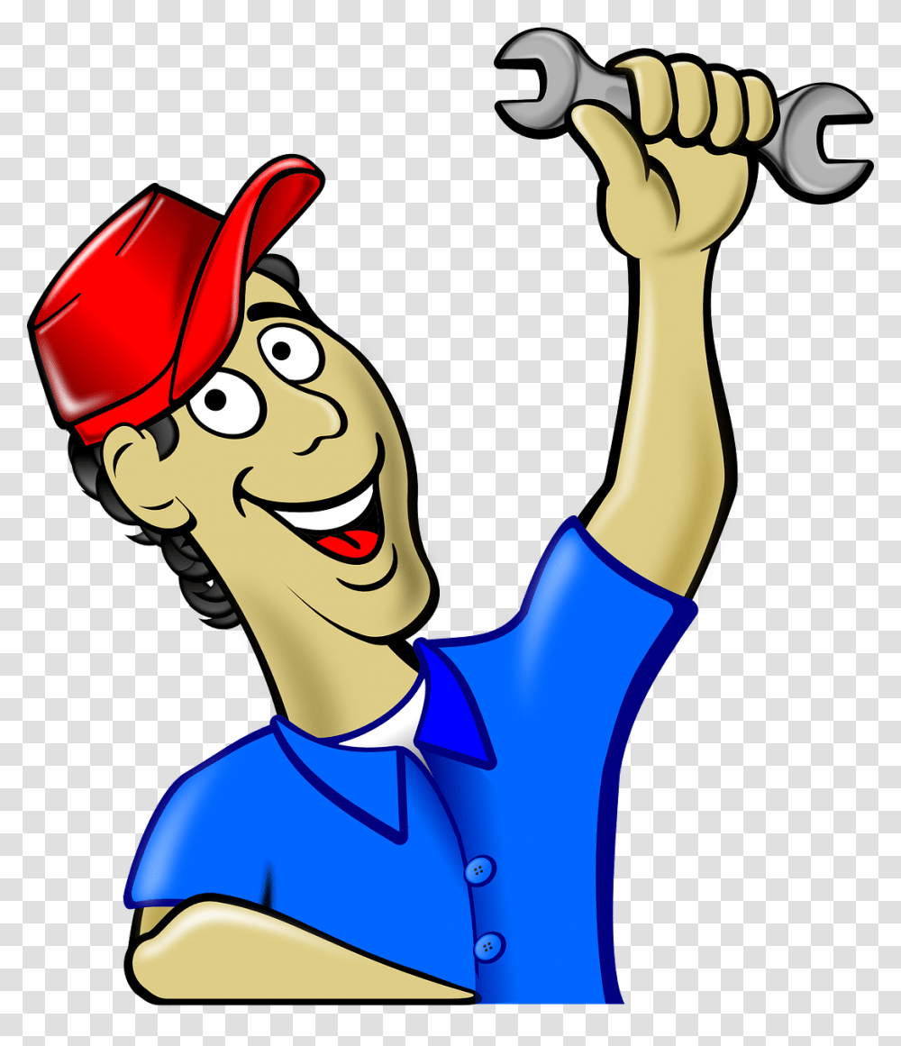 Repair Man Garage, Hand, Team Sport, Face Transparent Png